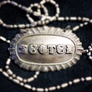 1950s Sterling Scotch Necklace